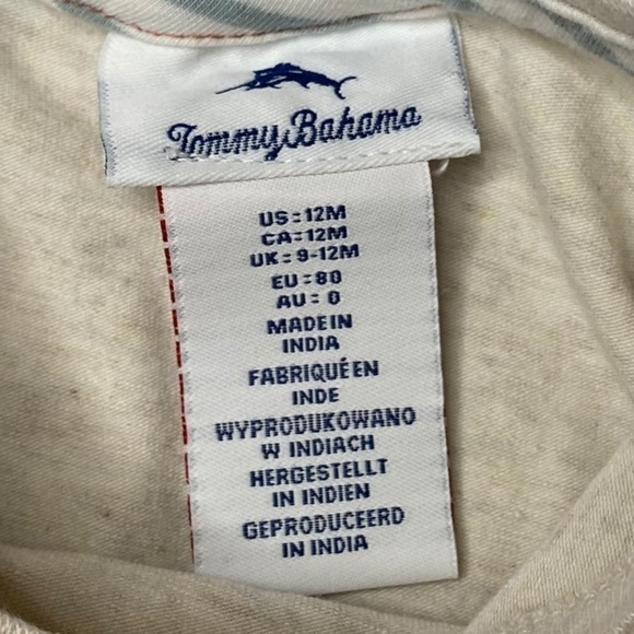 Tommy Bahama shirt size 12 months - Picture 3 of 4